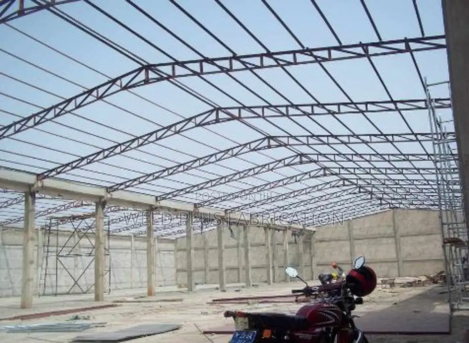 We Fabricate Trusses for Your Warehouse