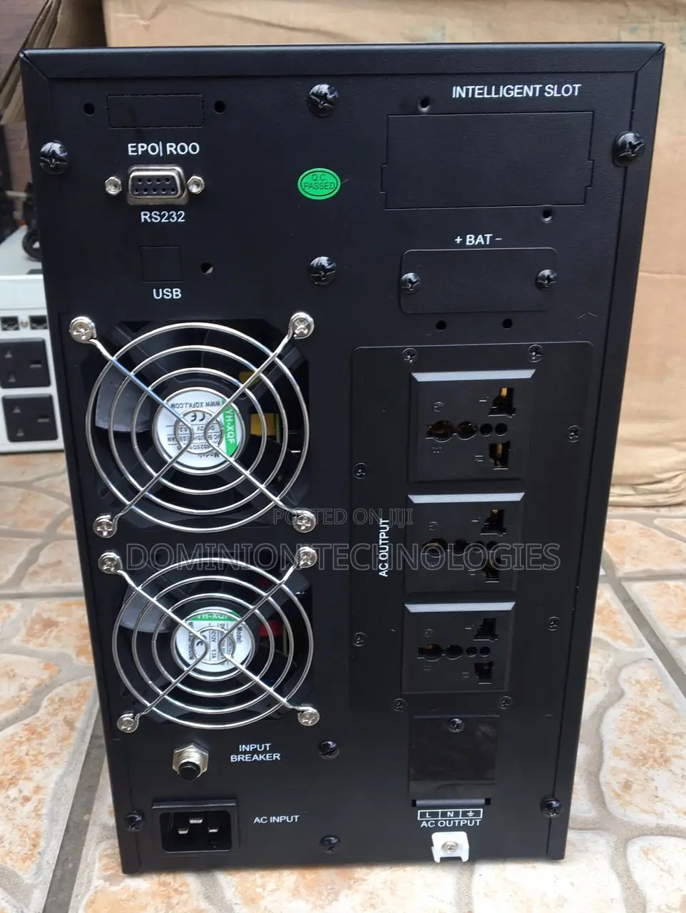 Top Edge 3kva(3000va)/2100w Online Single Phase Ups