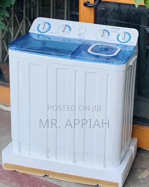 Quality Nasco 7kgtwintub Semi-Auto Electric Washing Machine