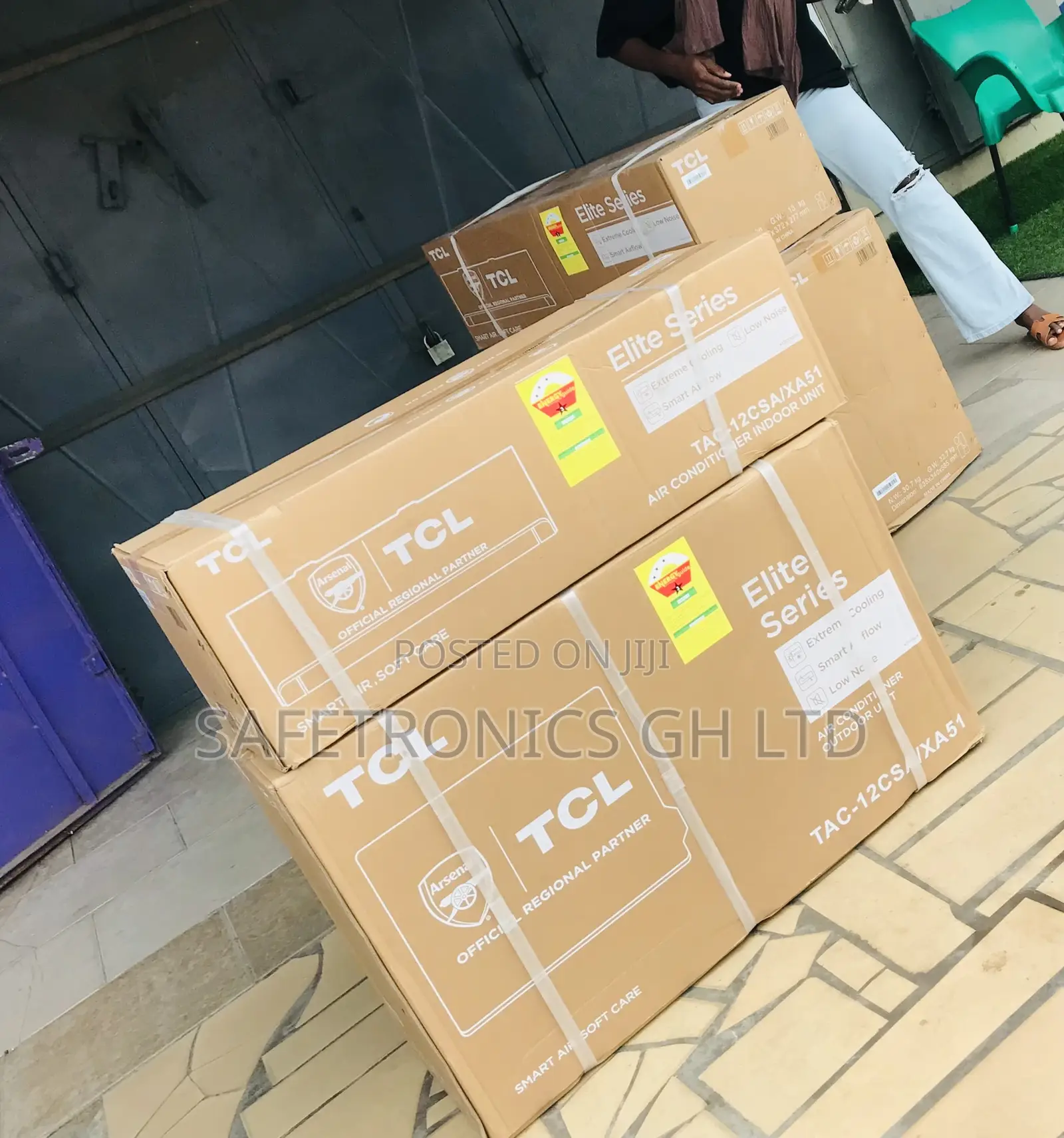 Split Type 2.5 Horse _Power TCL White Inverter Ac