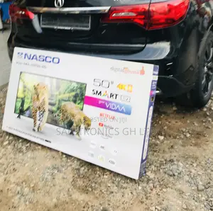 Neatly Boxed Nasco 50 Inch Smart Led UHD Tv
