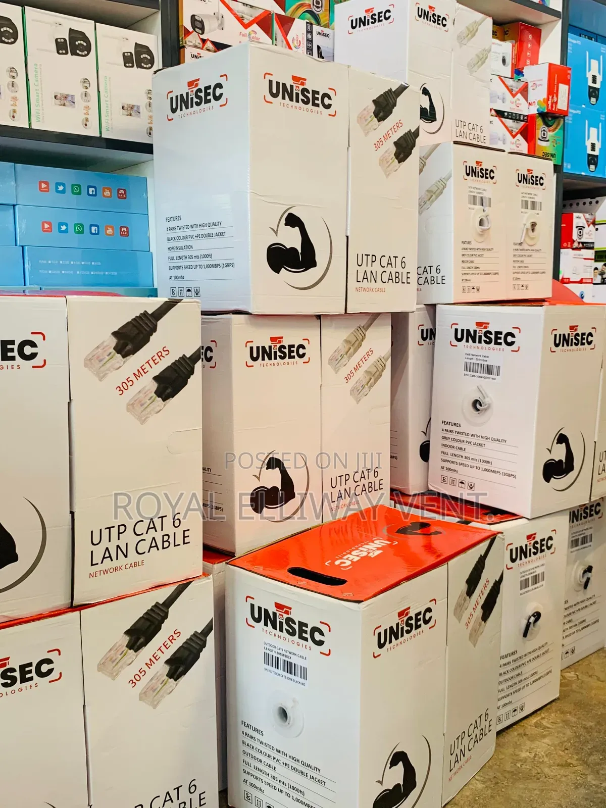 Unisec Cat6 Cable