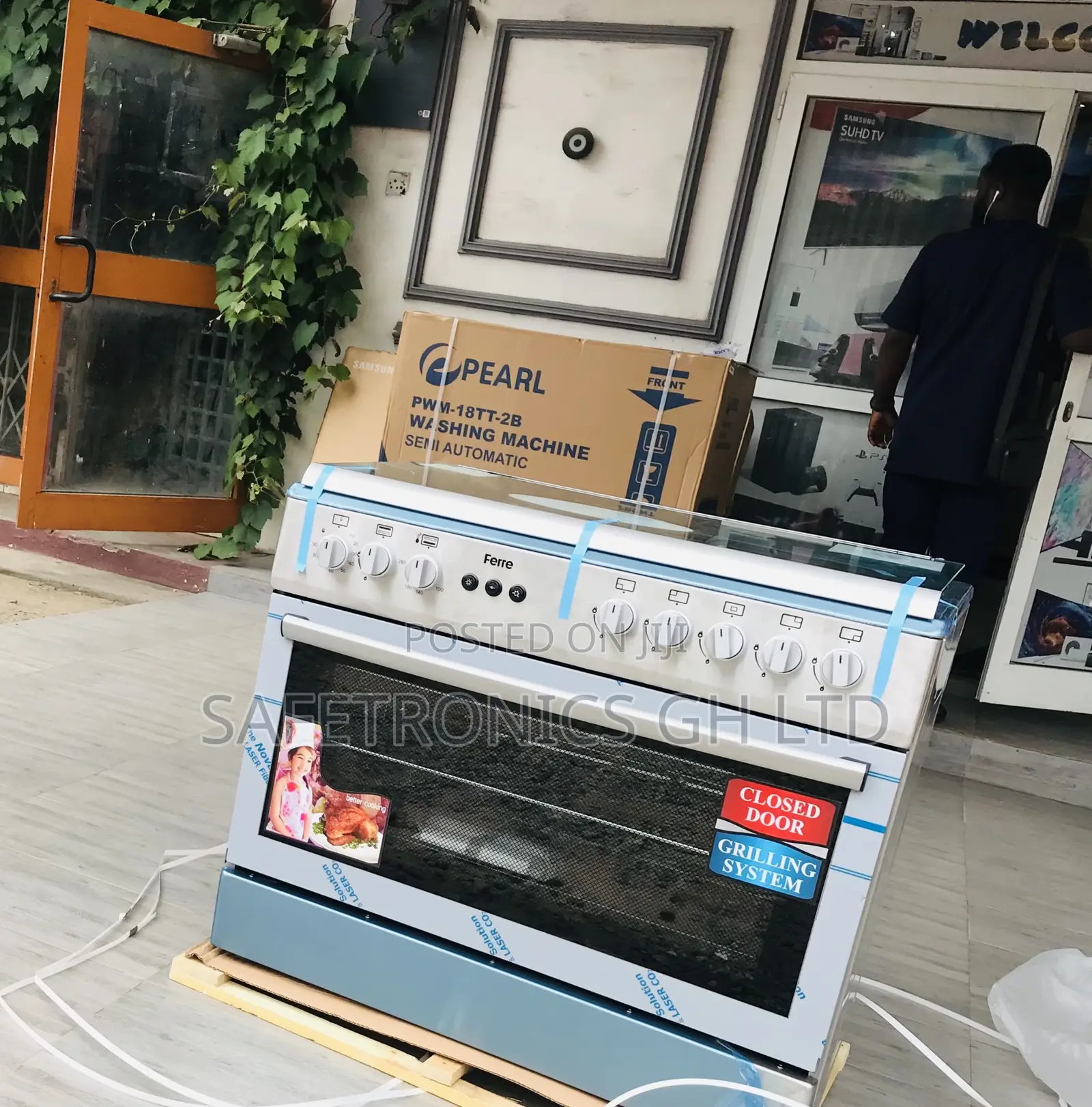 Grab Unique Auto Ignition Ferre 60by90 5 Gas Burner 
