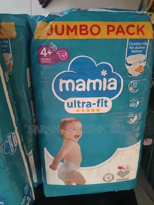 Mamia Diapers Size 1,2,3,4,4+,5,5+