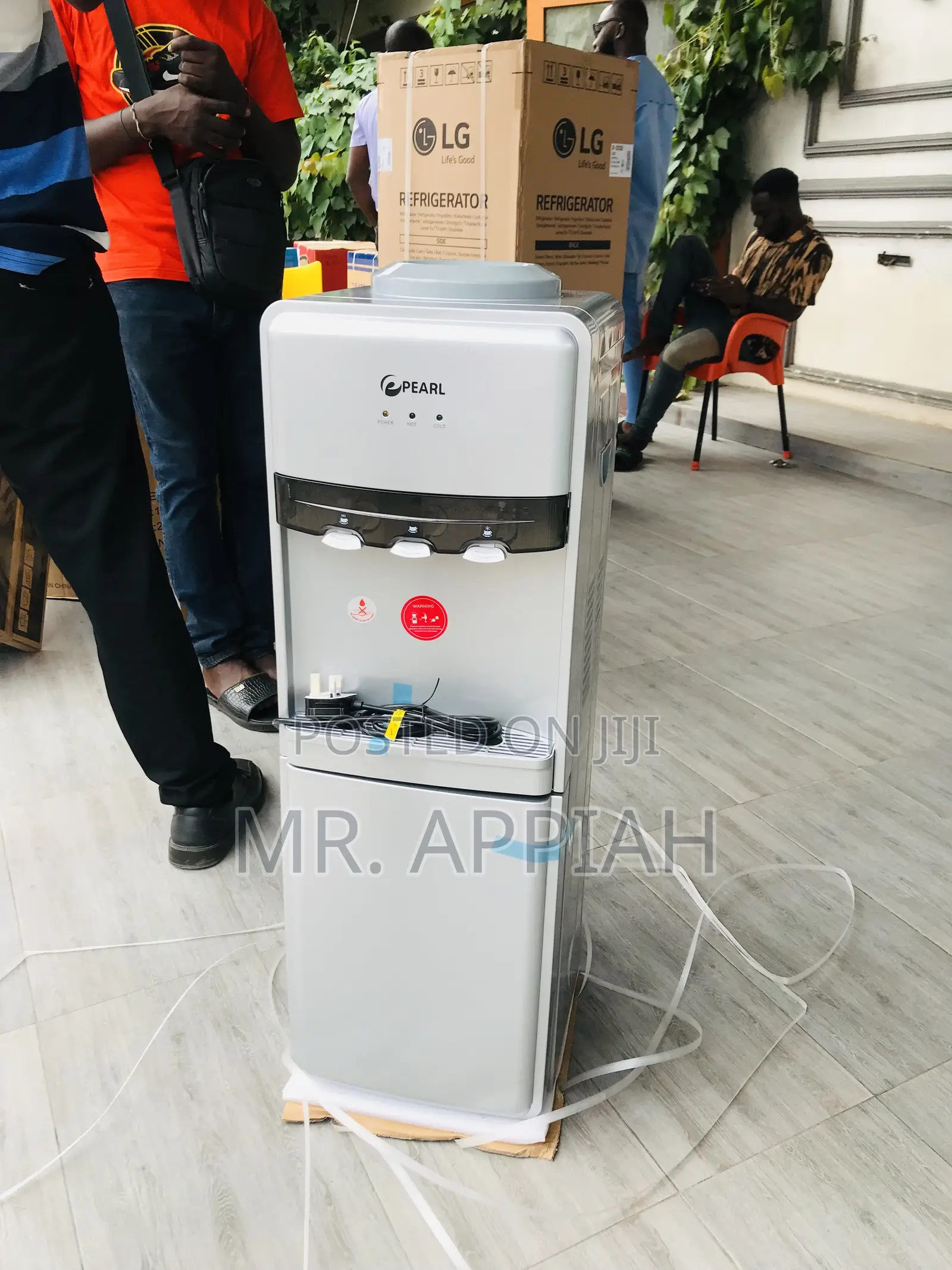 Latest Pearl PWD —2017 3 Tray Water Dispenser(Gray).