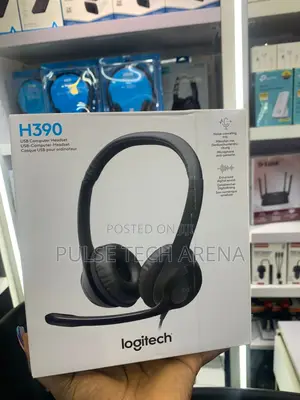 Photo - Logitech Headset H390 Wired Headset With Mic for Pc/Laptop,