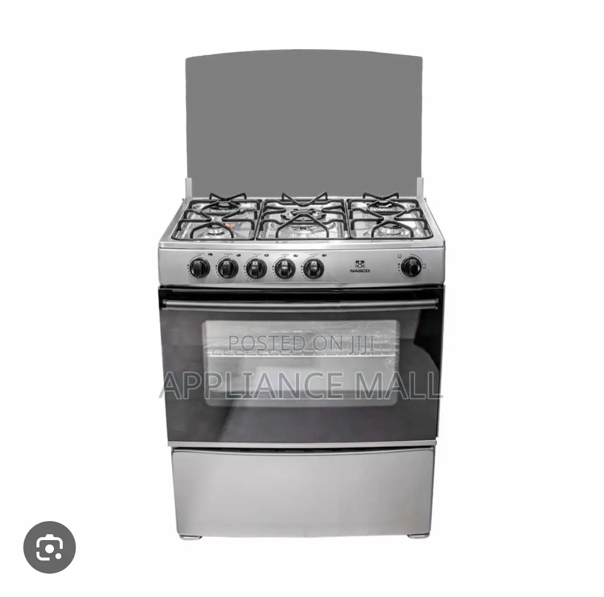 Nasco-5-Burner-Gas-Cooker-With-Oven- -Grill
