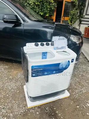 Low Noise Operation WM. Topload Midea 8kg Twintub