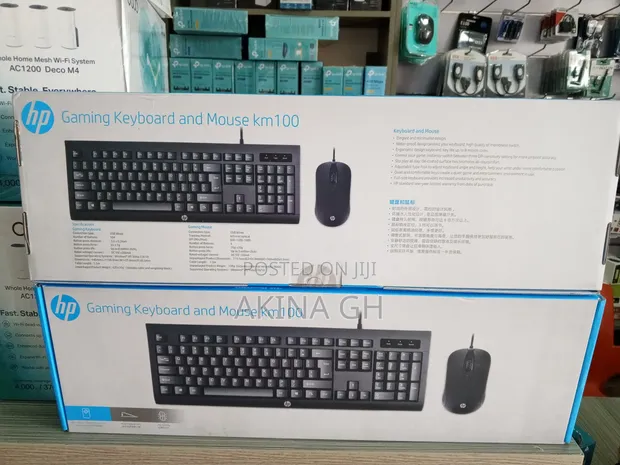 HP Gaming Keyboard and Mouse Km100 (Original) 2