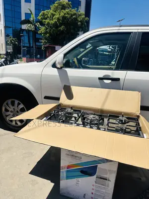 5burner Gas Stove Inbuilt Kenwood 90cm Black.