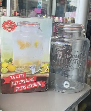 7.6 LTR Airtight Glass Dispenser