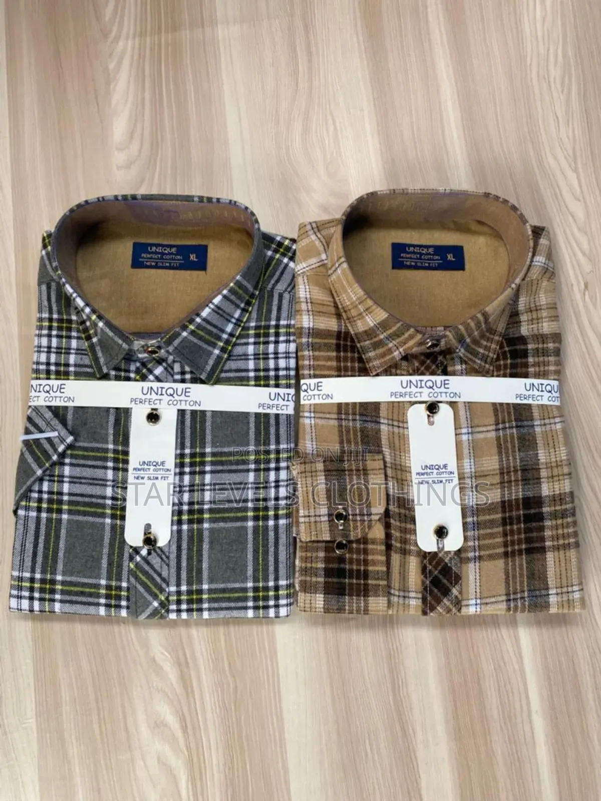 Original Check Long Sleeves Shirts Available for Men