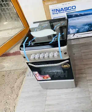 Unique Volcano 60x60 Gas Oven 4 Burner With Grill(Smart)