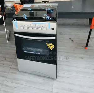 Essential Best 2 Gas Cooker 2 Electric Volcano 50by50 Gray