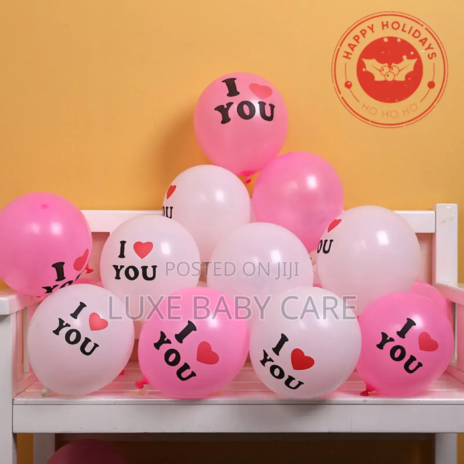 100 Piece I Love You Balloons