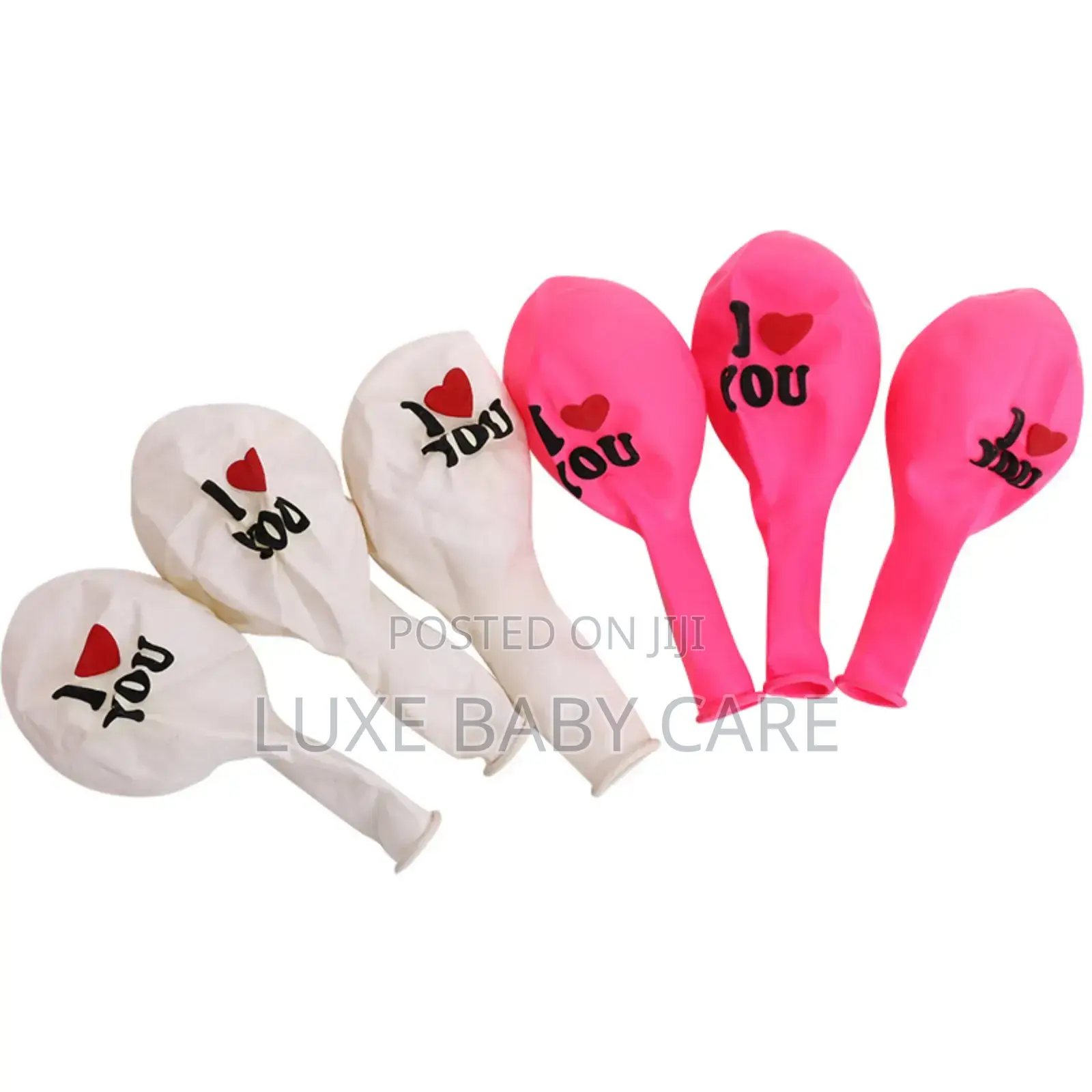 100 Piece I Love You Balloons