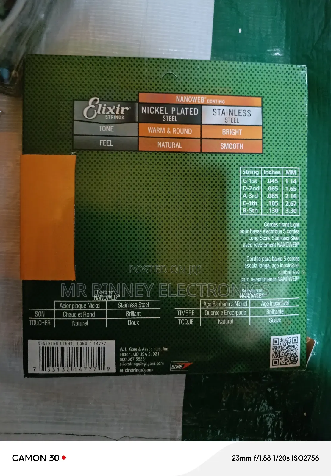Original 4,5 6strings