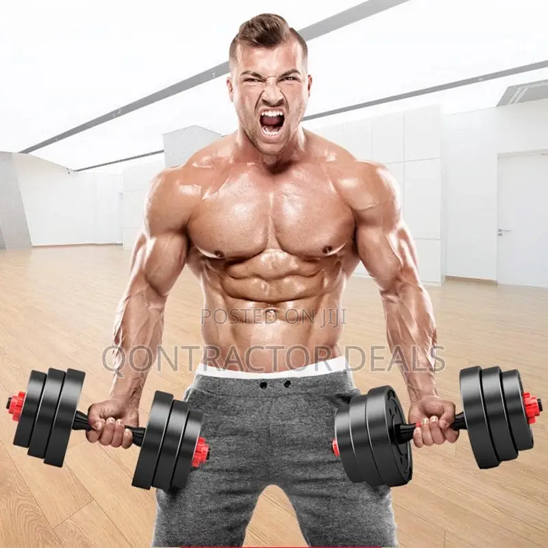 Qontractor Deals 3 in 1 20kg Adjustable Dumbbell Set