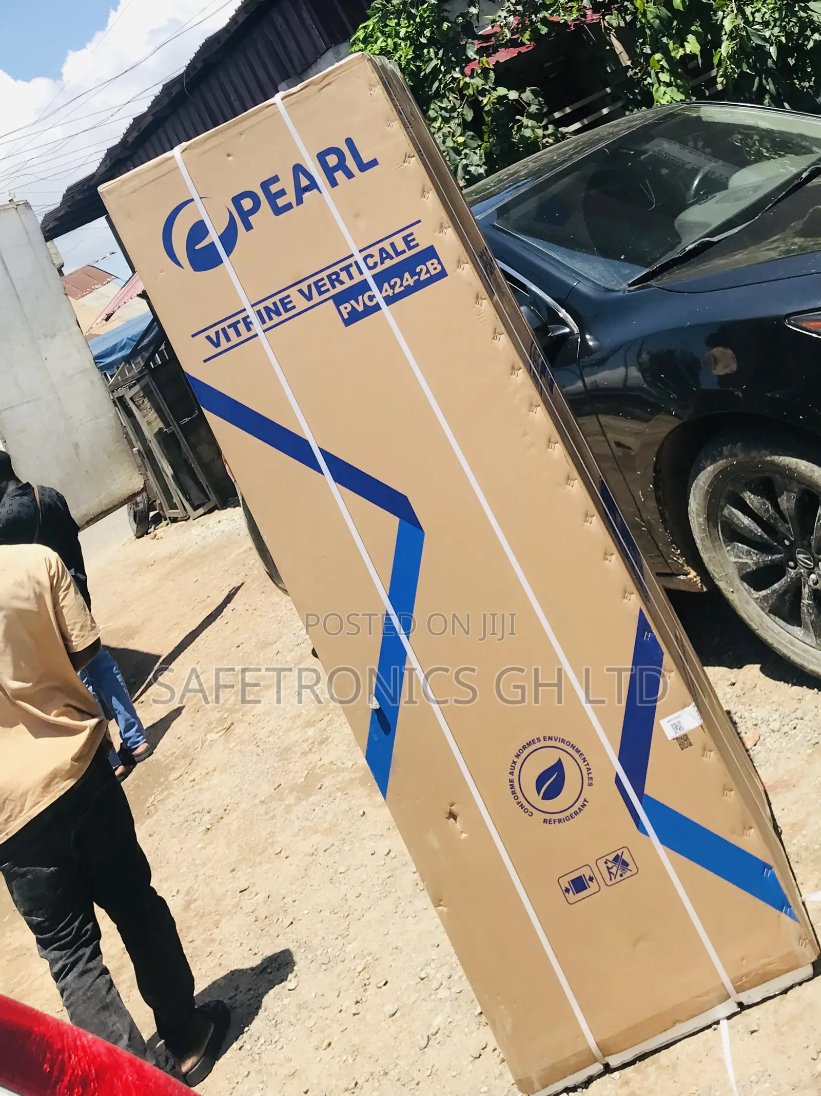 Glass Design Pearl 400 Liters Singledoor PVC-324 Fridge 