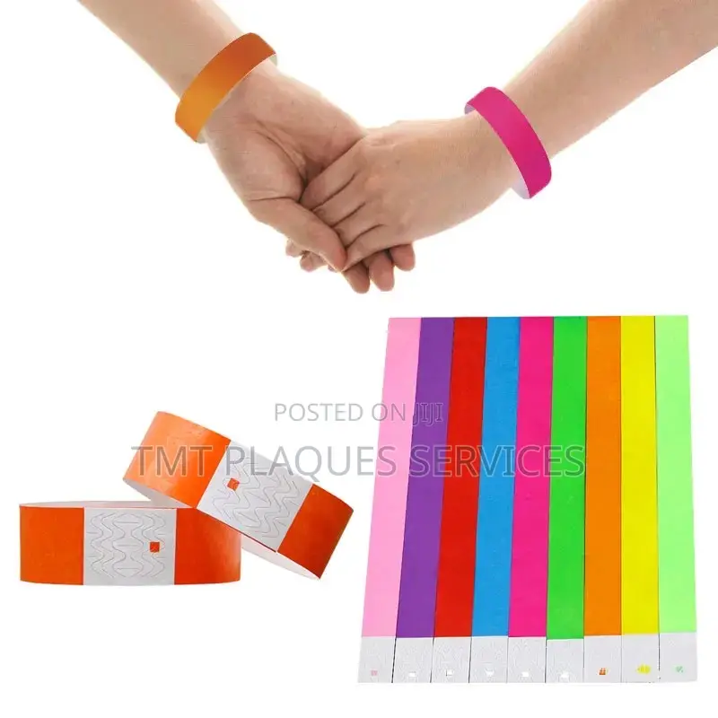 Special Tyvek Wristband Ticket for Your Events