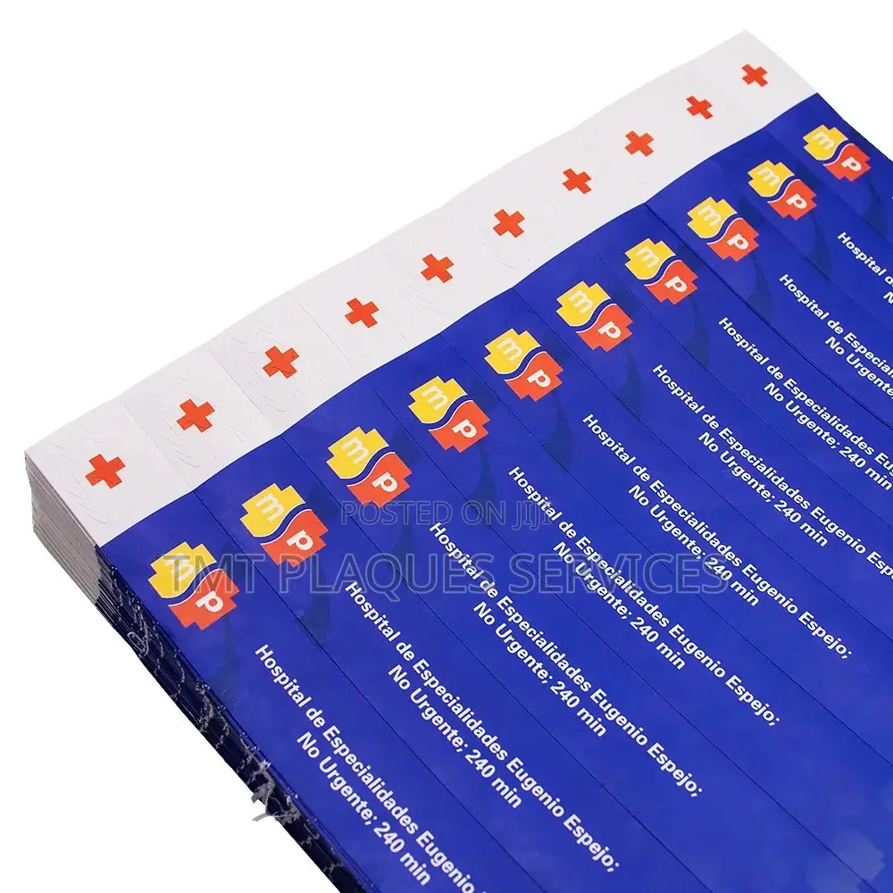 Special Tyvek Wristband Ticket for Your Events