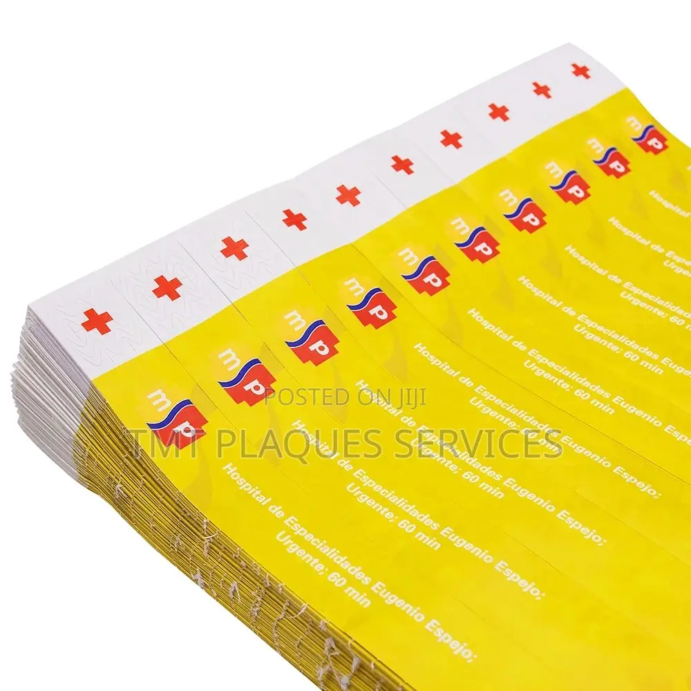 Special Tyvek Wristband Ticket for Your Events