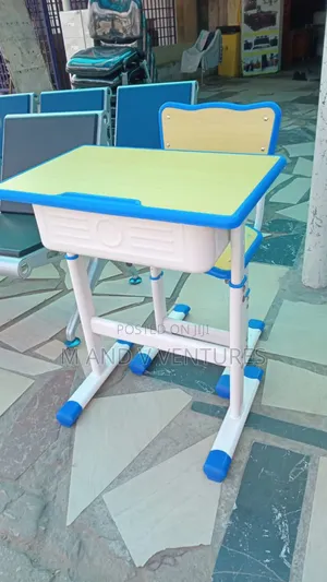 Study Table and Chair Set Adjustable RTUX