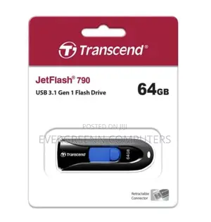 Original Transcend Flash Drive, 32gb