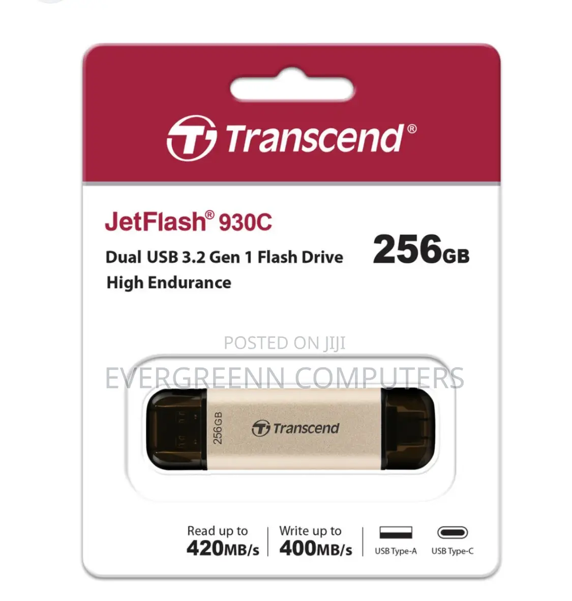 Original 256gb Transcend Flash Drive