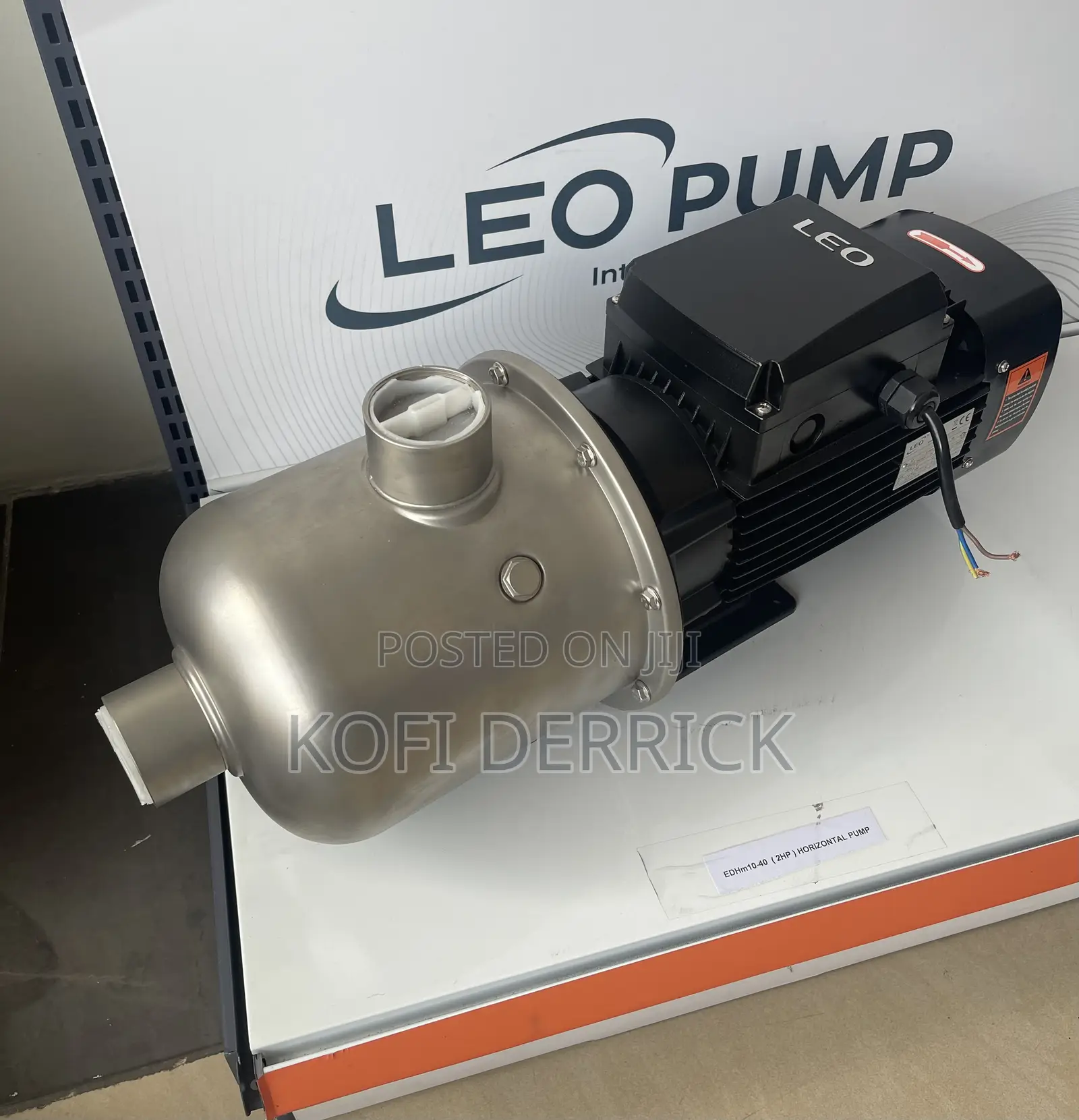 Leo Horizontal Pump 2hp - Leo Water Pump Longhead(Stainless)