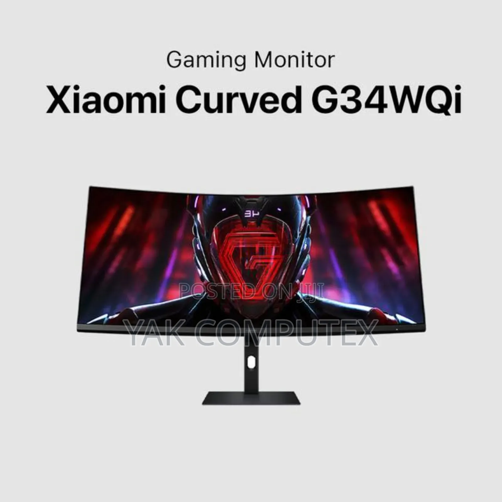 Xiaomi G34wq Curved Gaming Monitor 34-Inch 180hz High