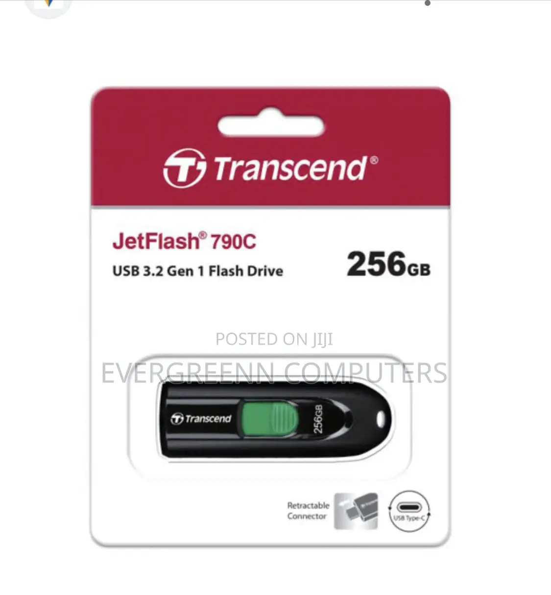 Original 256gb Transcend Flash Drive