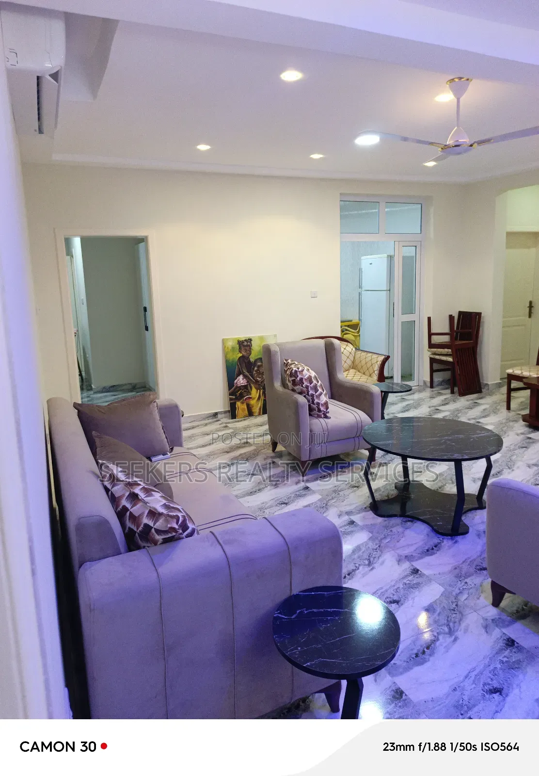 Furnished 3bdrm Apartment in Seekers Realty, US Embassy Area for rent