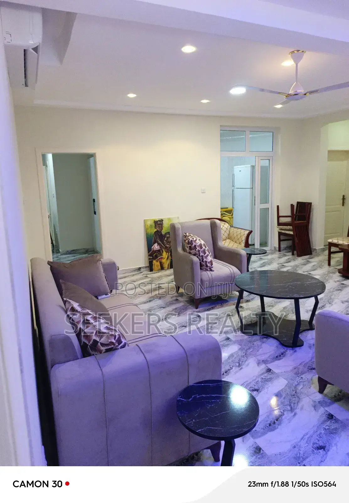 Furnished 3bdrm Apartment in Seekers Realty, US Embassy Area for rent