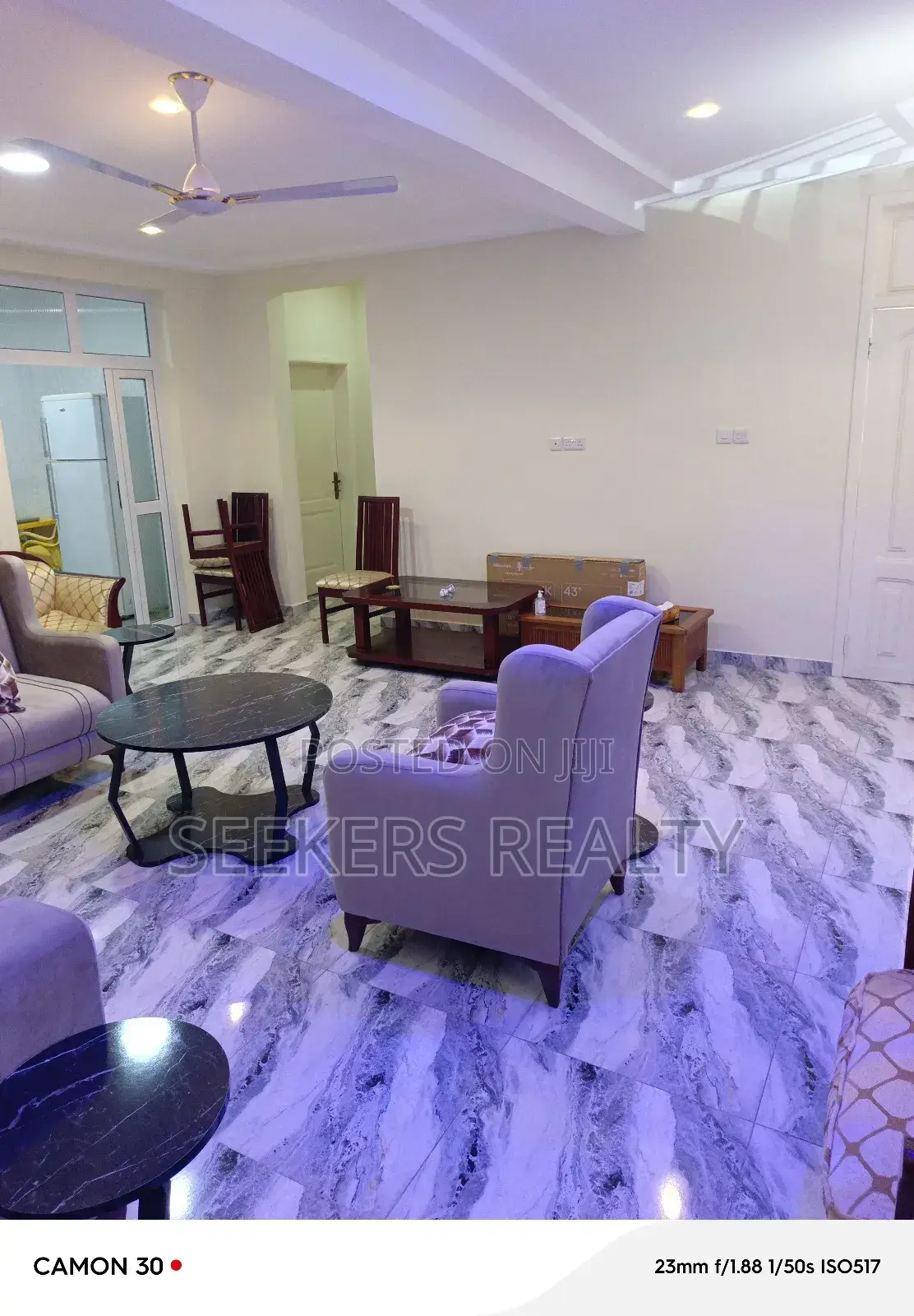 Furnished 3bdrm Apartment in Seekers Realty, US Embassy Area for rent