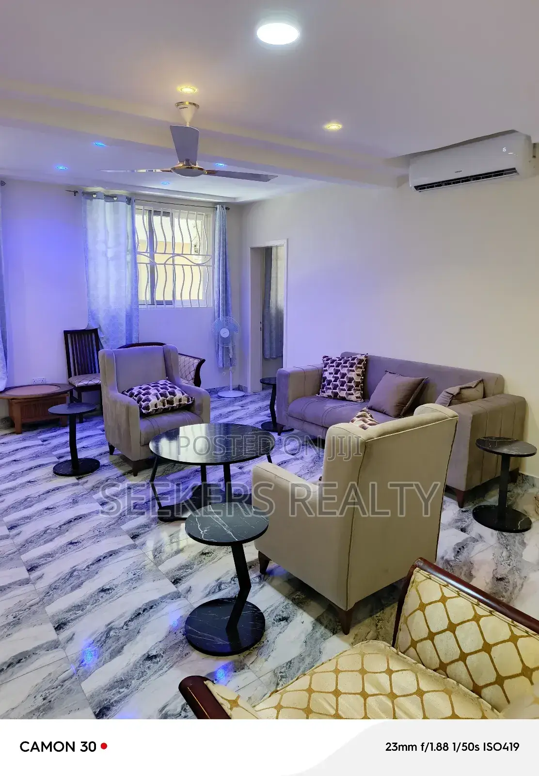 Furnished 3bdrm Apartment in Seekers Realty, US Embassy Area for rent