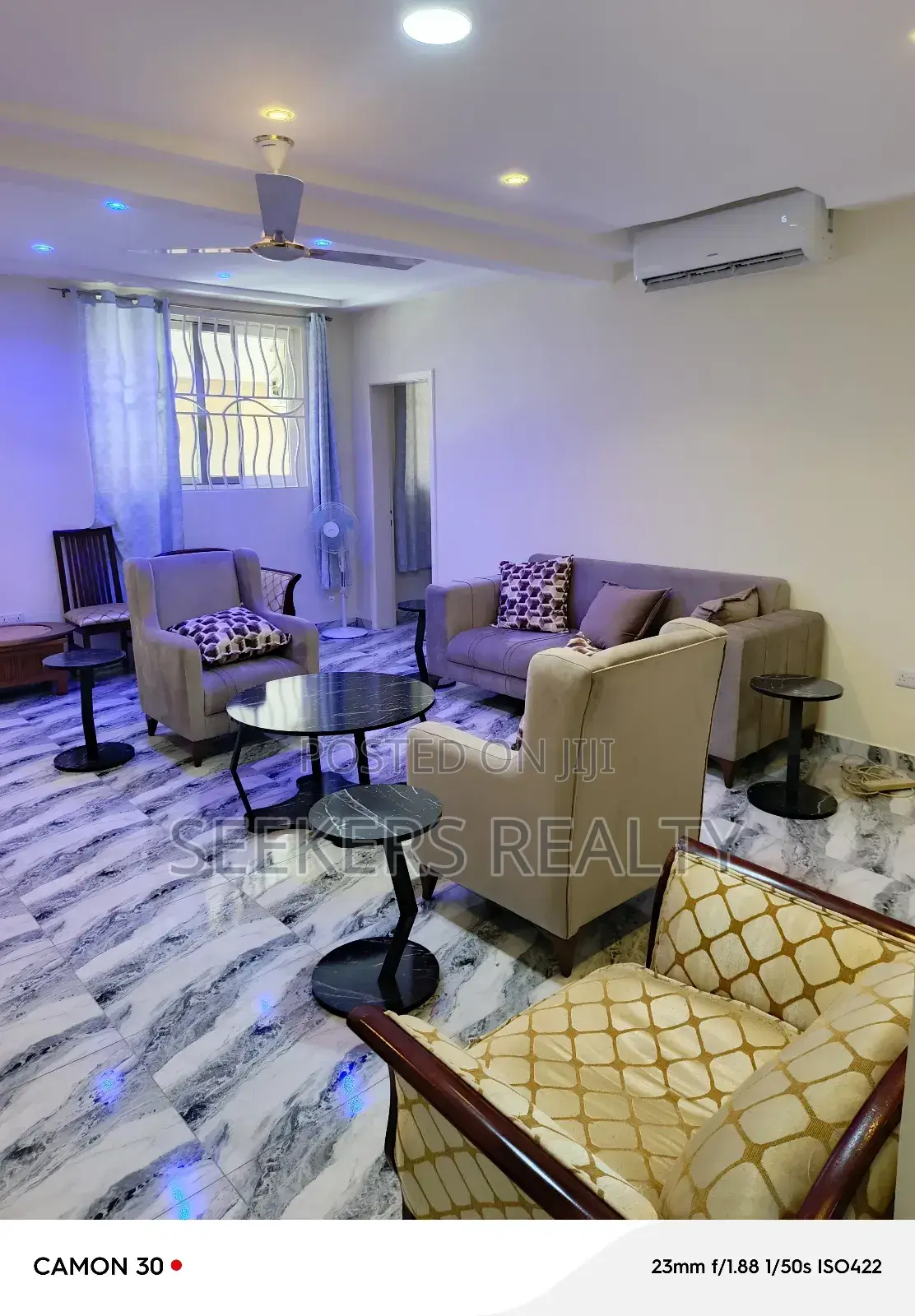 Furnished 3bdrm Apartment in Seekers Realty, US Embassy Area for rent