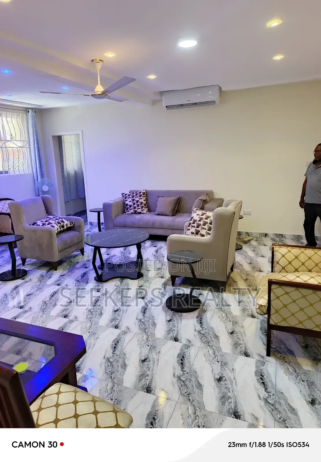 Furnished 3bdrm Apartment in Seekers Realty, US Embassy Area for rent