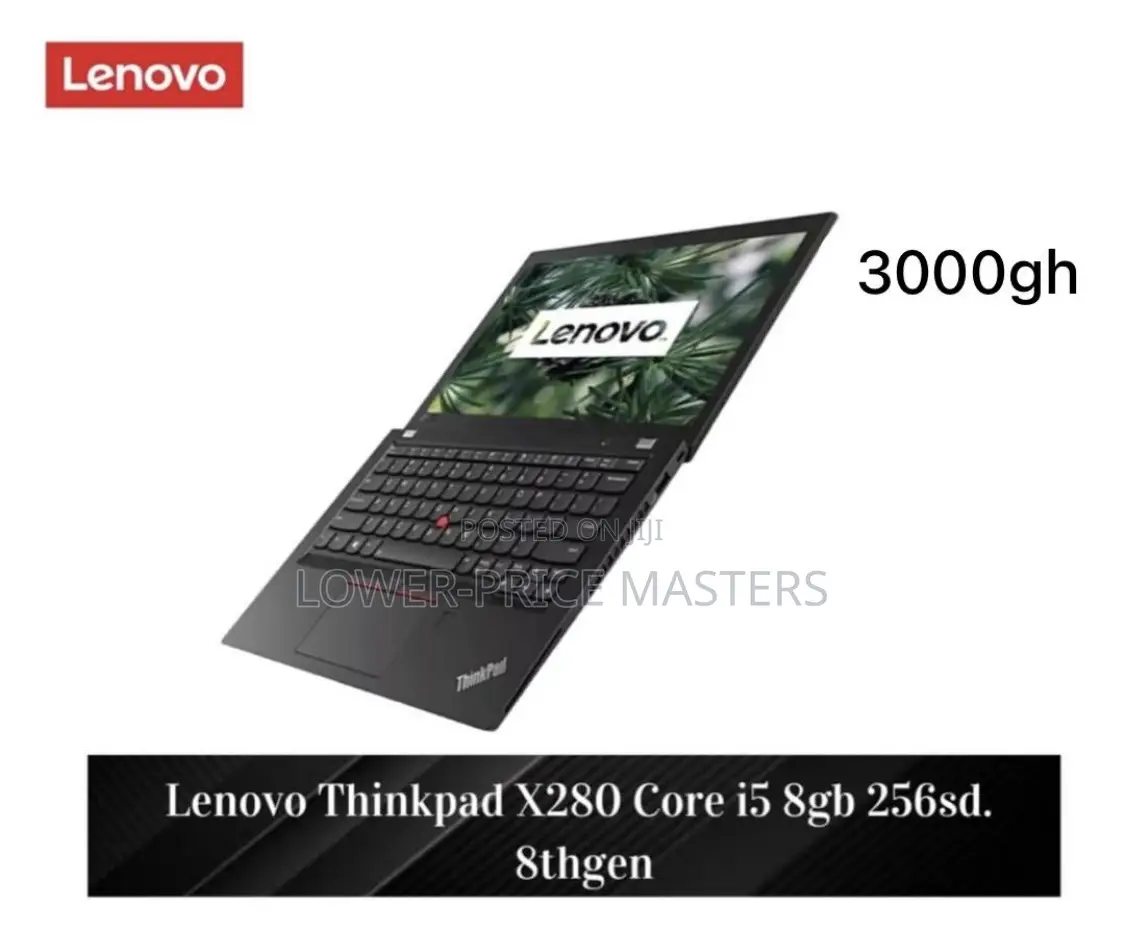 New Laptop Lenovo ThinkPad X280 8GB Intel Core I5 SSD 256GB