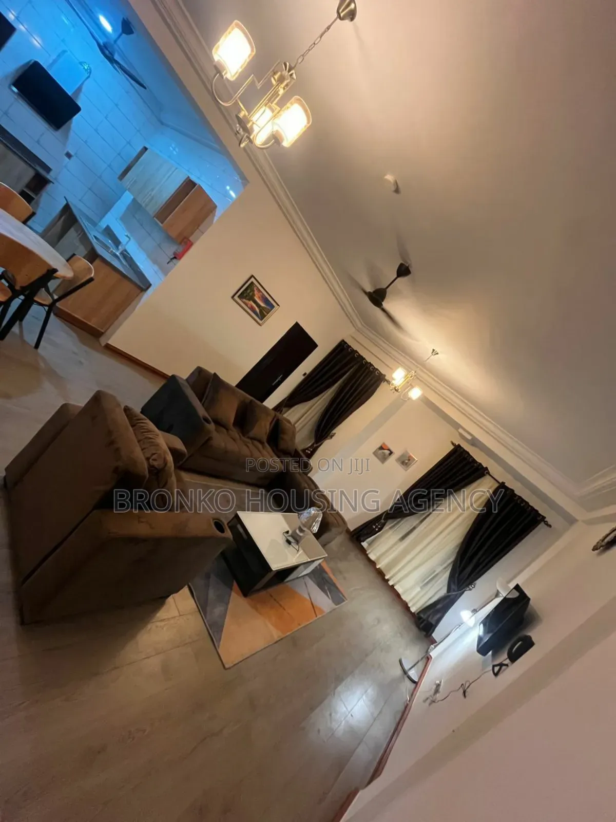 Furnished 2bdrm Apartment in Bronko Housing, East Legon for rent