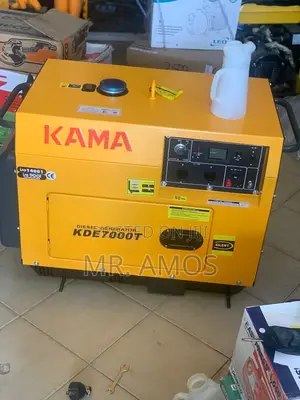 Kama Single Phase 5.5kva Soundproof Genset Generator Plant