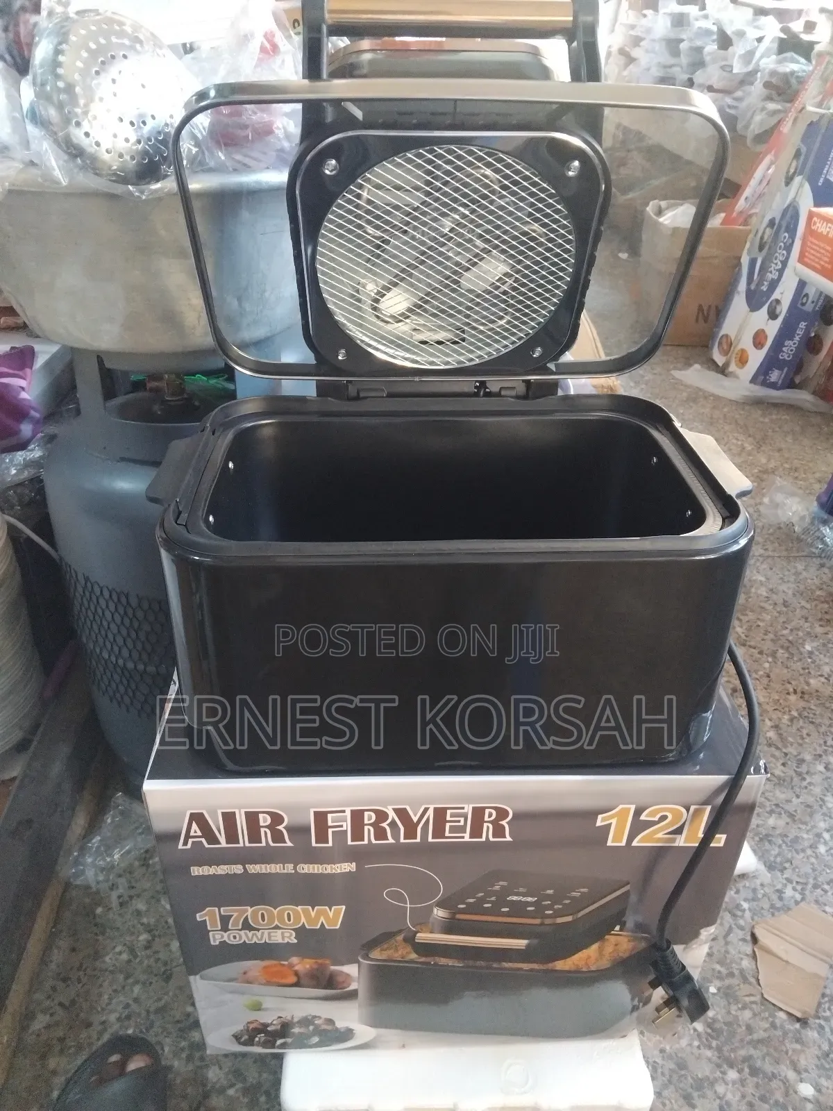 12 Litres Roasts Whole Chicken Air Fryer
