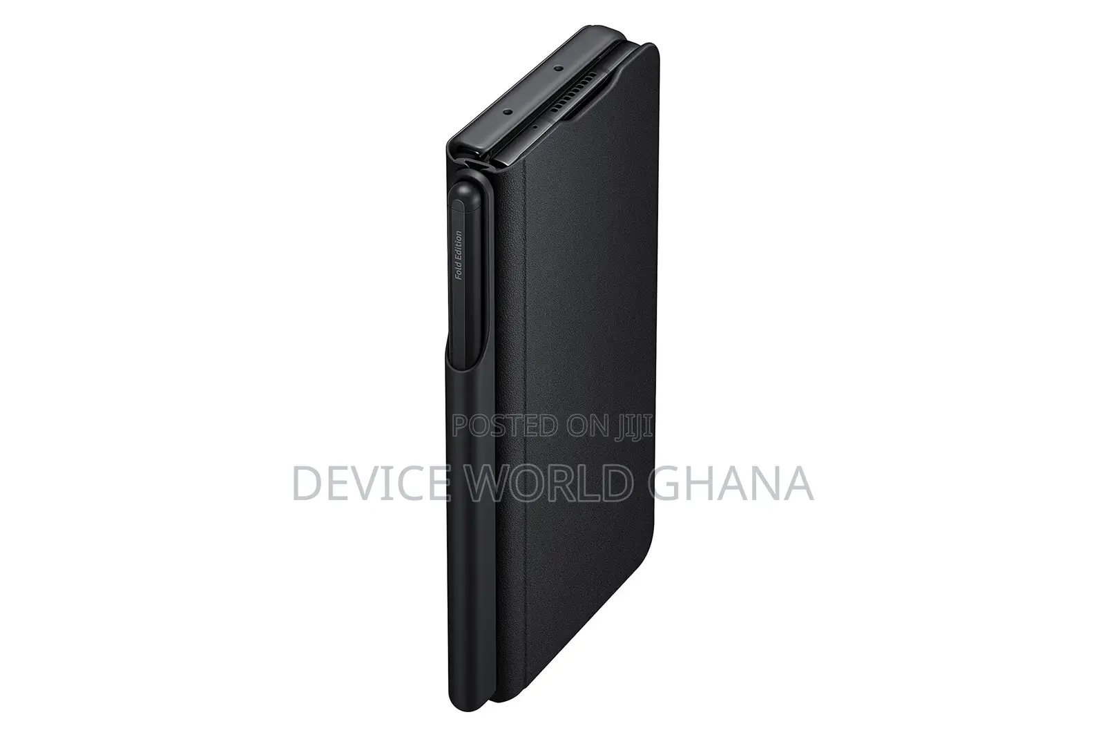 Samsung Z Fold 3 Leather Flip Case With S Pen