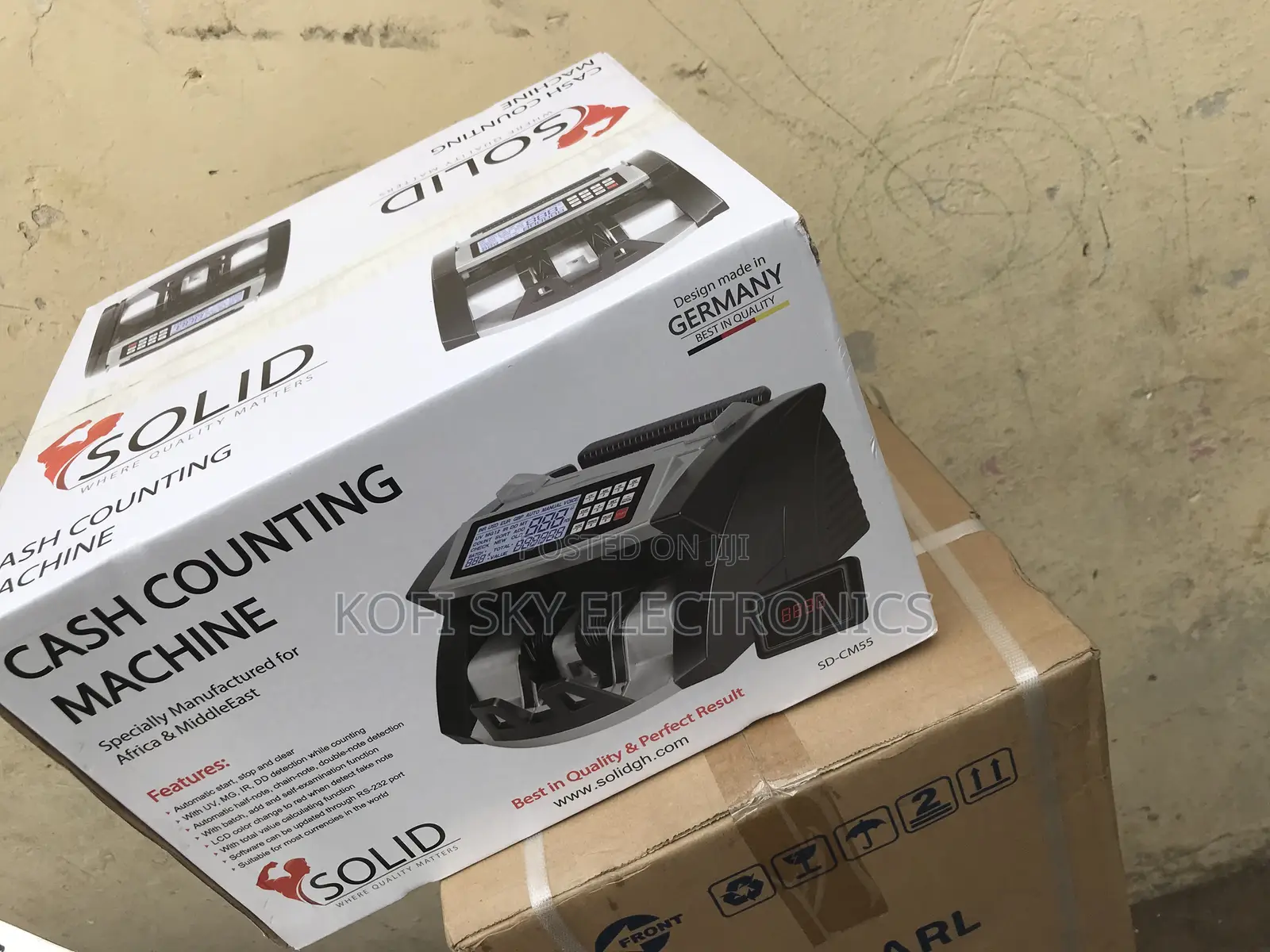 Licensed Solid Bill Counter SD-CM55
