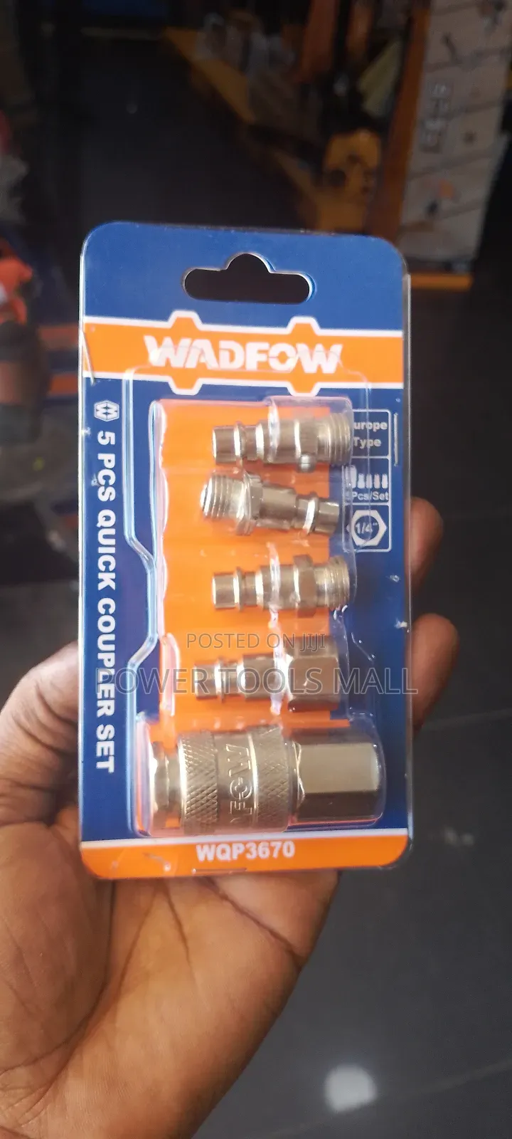 Wadfow 5pcs Quick Coupler Set WQP3670