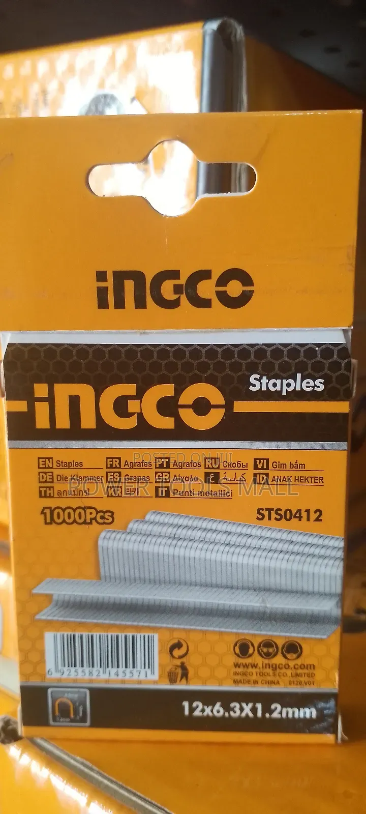 Ingco Staples STS0412