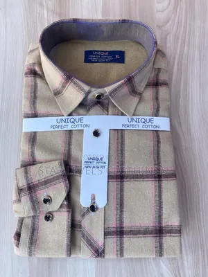 New Arrivals Available Check Long Sleeves Shirts for Men