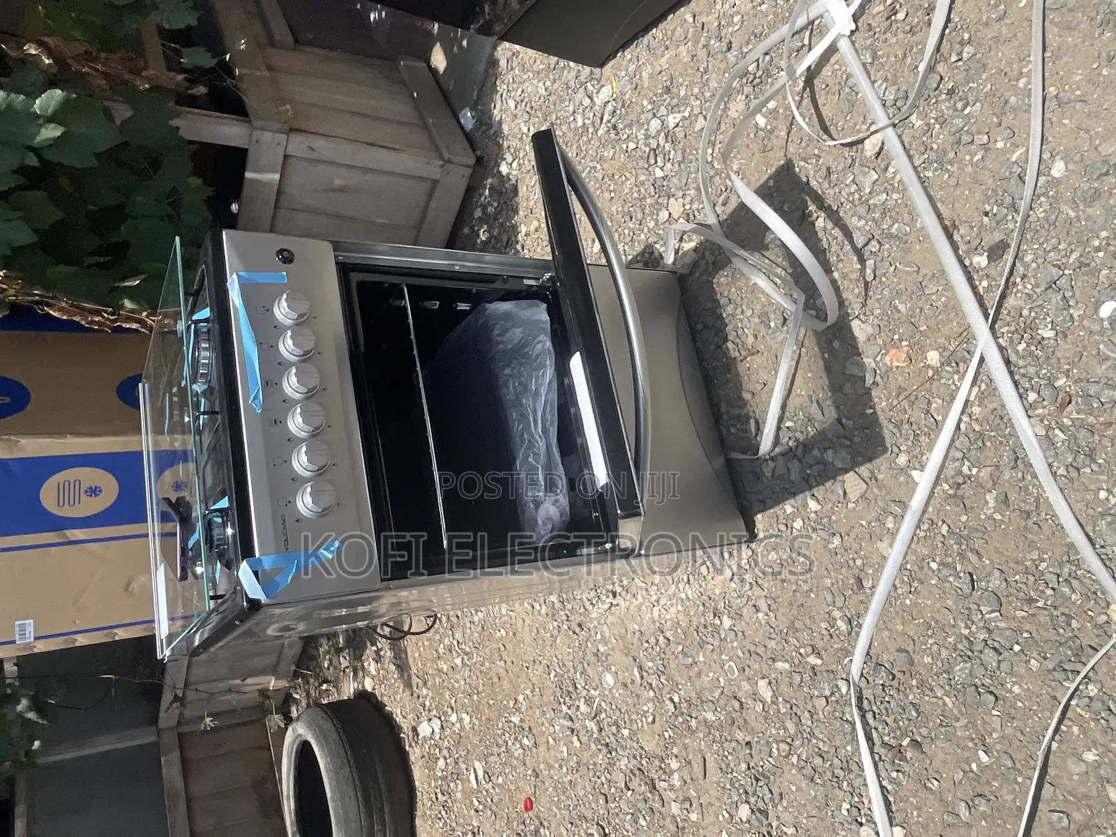 Brutane-Volcano Burner Gas Cooker - 50x50cm
