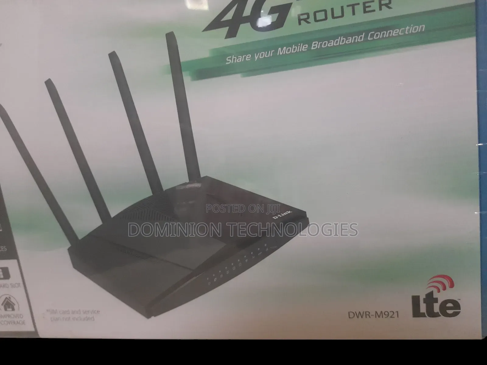 D-Link 4g N300 Lte Router Black DWR-M921