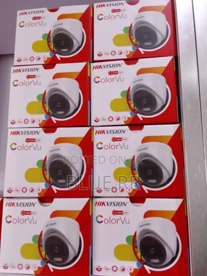 Hikvision 2mp Color Vu Voice Camera Dome